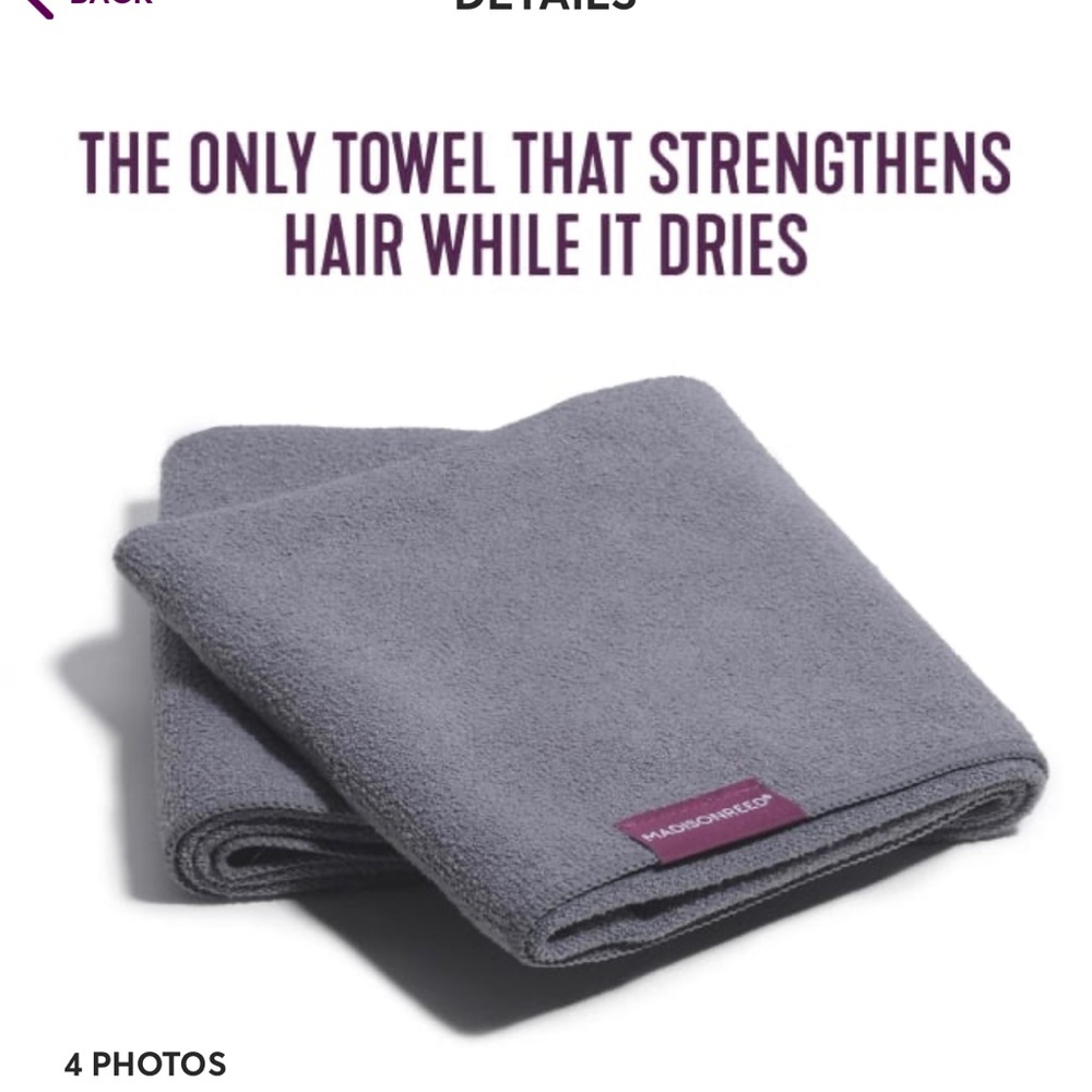 Madison Reed Towel